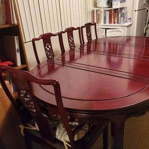 Dining set - seats up to 8